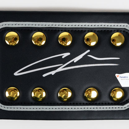 Charles Woodson Signed Raiders WWE Belt - The Real Autograph