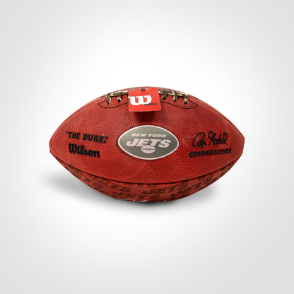 Davante Adams Signed Jets Authentic Duke Football - The Real Autograph