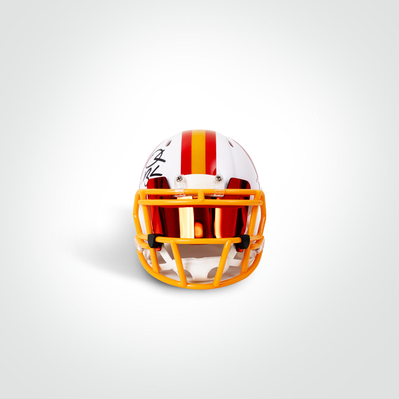 Derrick Brooks Signed Buccaneers Throwback Speed Mini Helmet