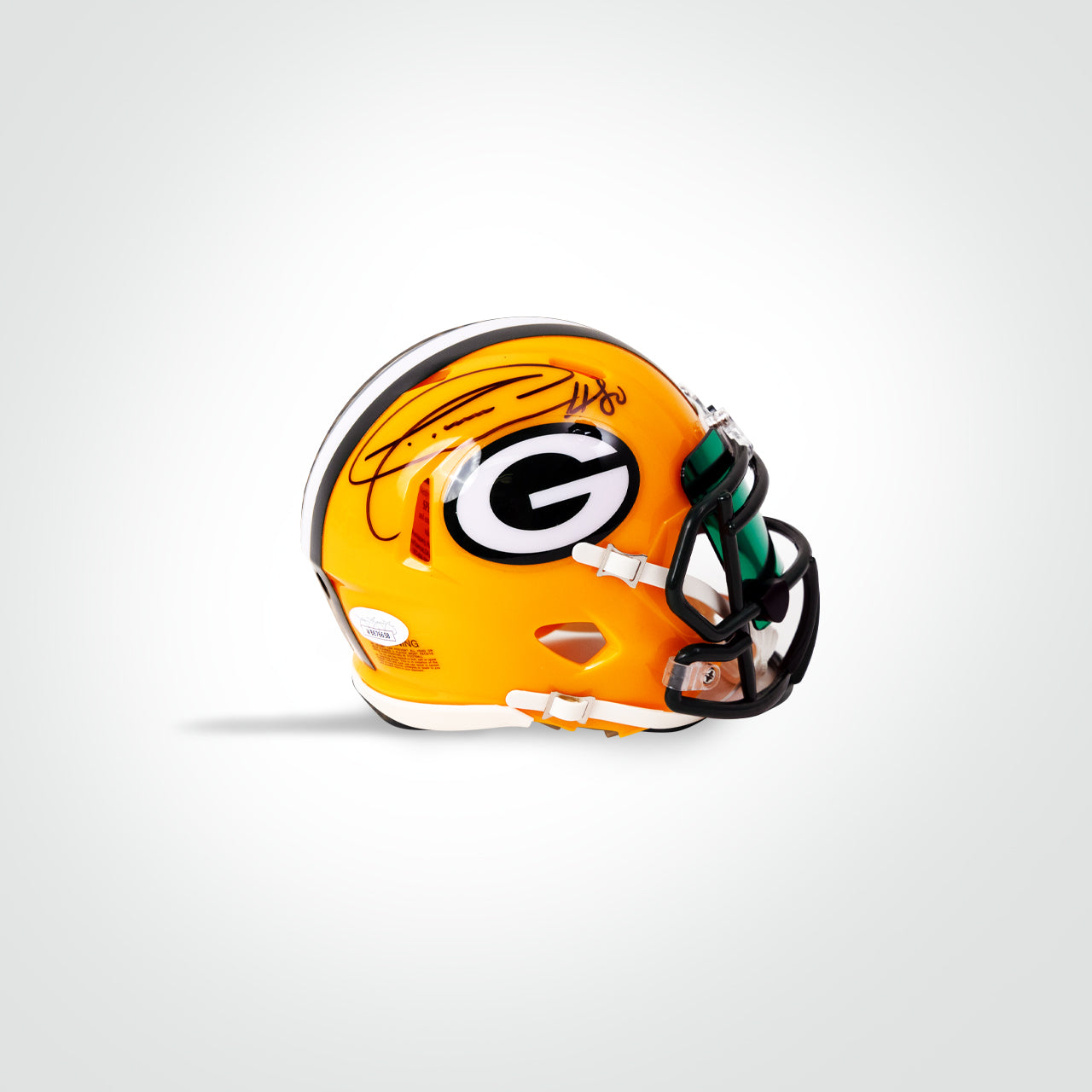 Donald Driver Signed Packers Speed Mini Helmet