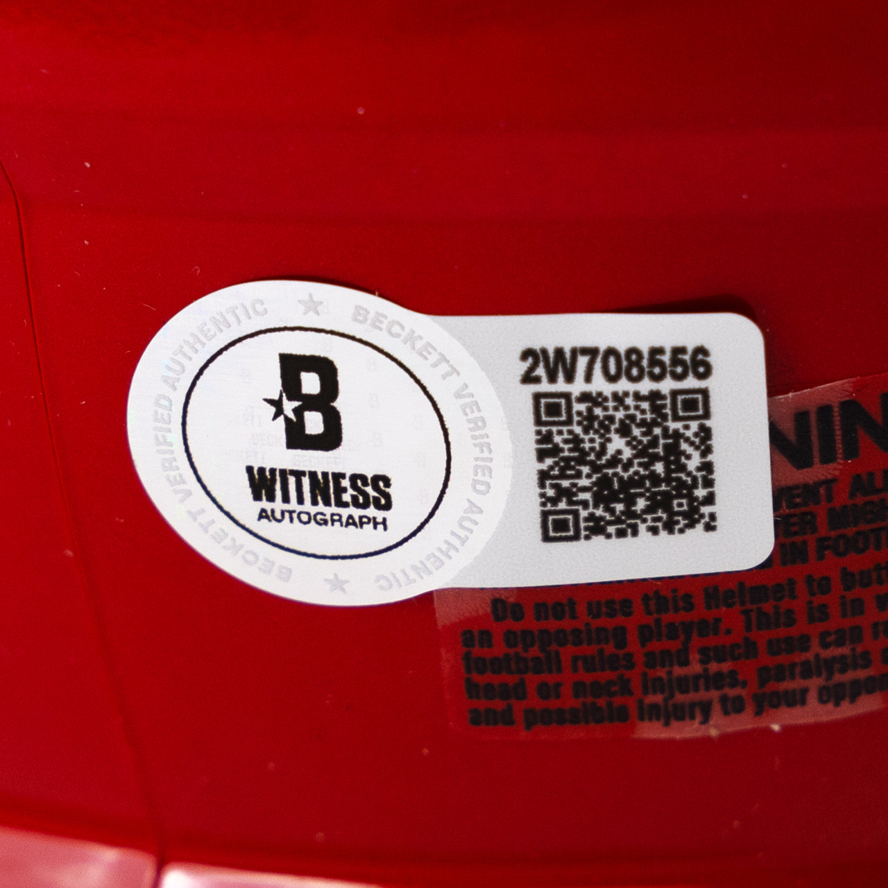 DeAndre Hopkins Signed Chiefs Speed Mini Helmet