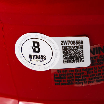 DeAndre Hopkins Signed Chiefs Speed Mini Helmet