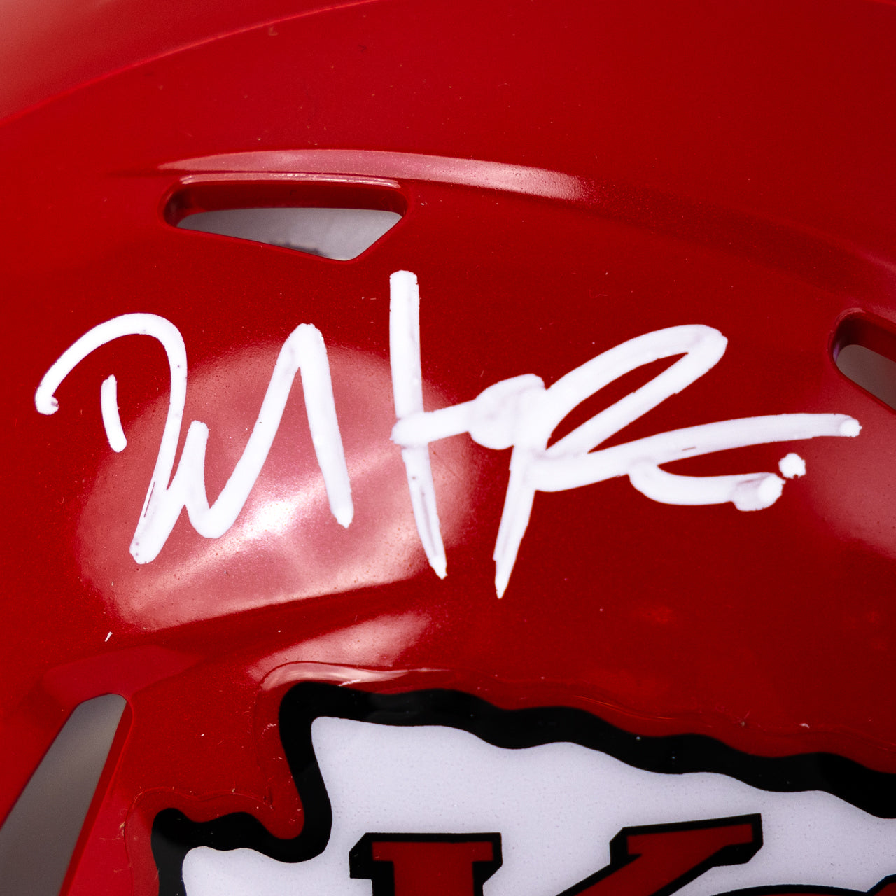 DeAndre Hopkins Signed Chiefs Speed Mini Helmet