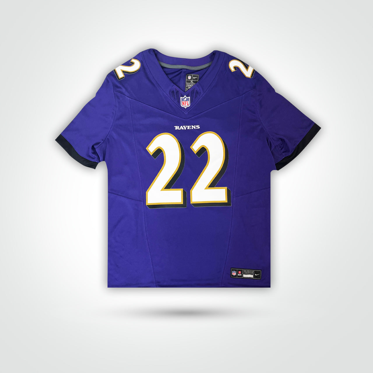 Derrick Henry Signed Ravens Nike Limited Jersey - The Real Autograph