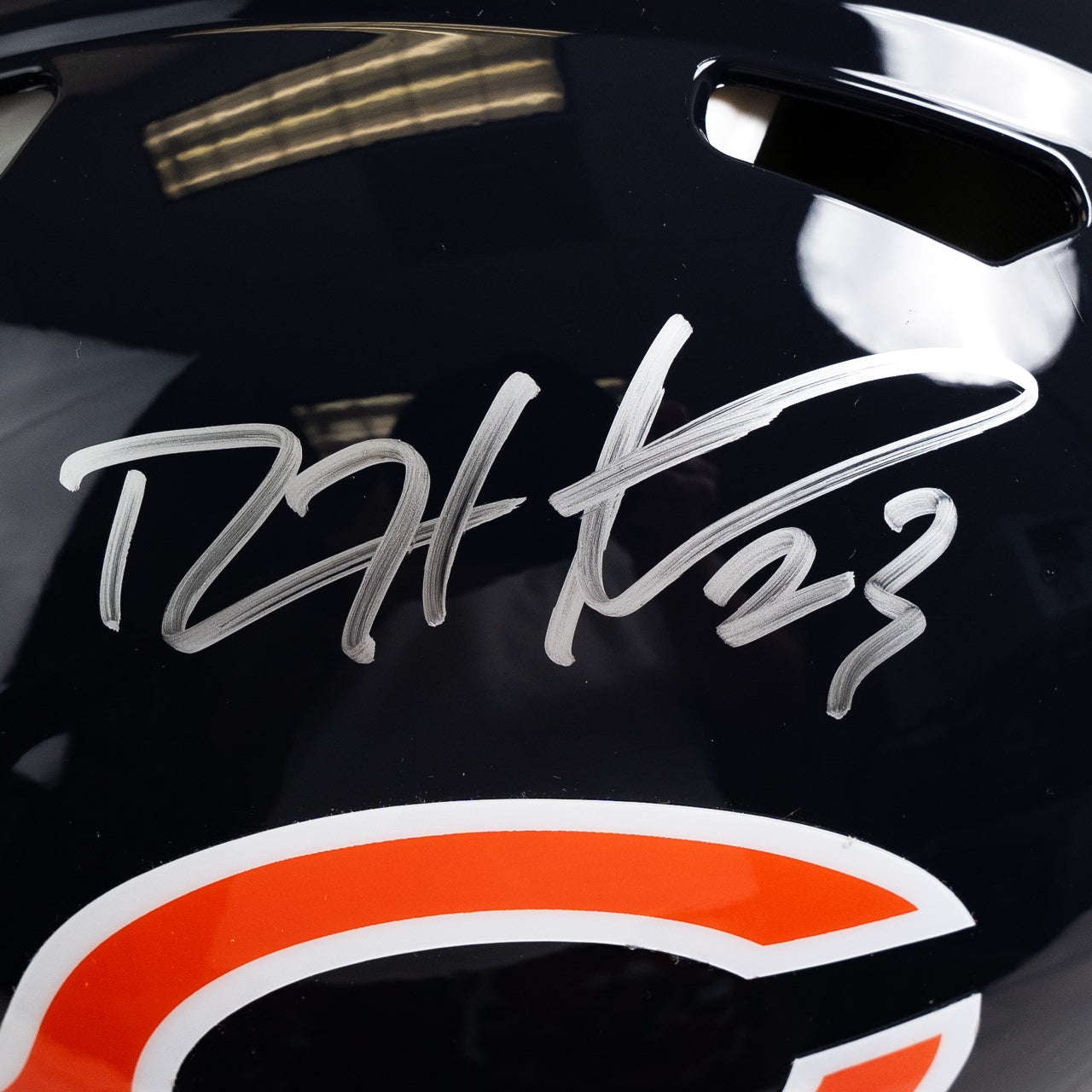 Devin Hester Signed Bears Speed Full Size Authentic Helmet