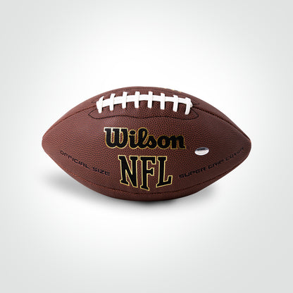 Devin Hester Signed Football