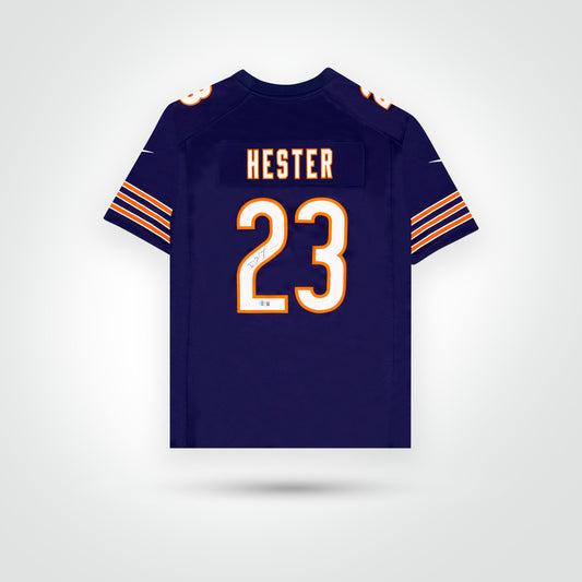 Devin Hester Signed Bears Nike Game Jersey