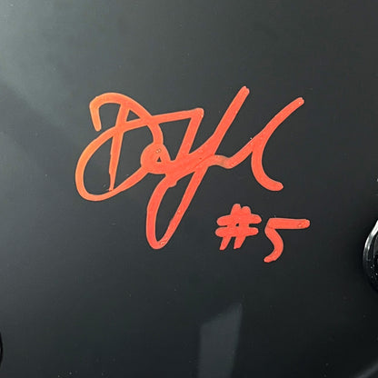 Drake London Signed Falcons Eclipse Full Size Authentic Helmet