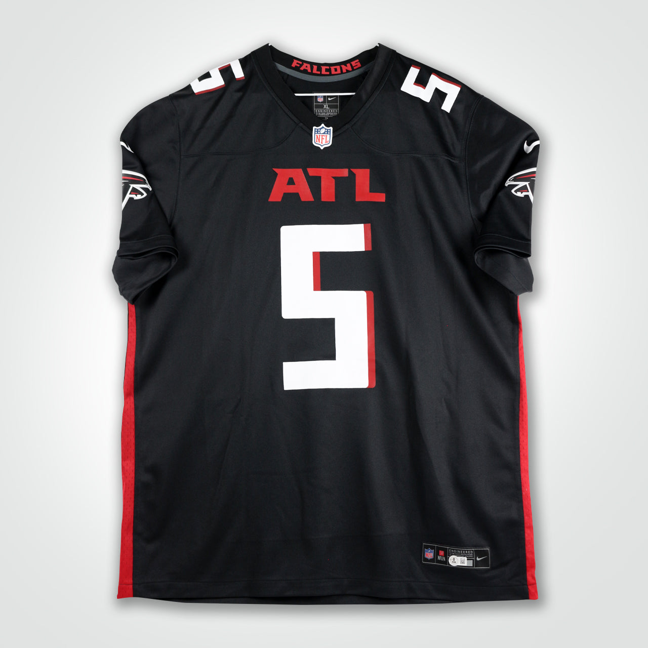 Drake London Signed Falcons Nike Game Jersey