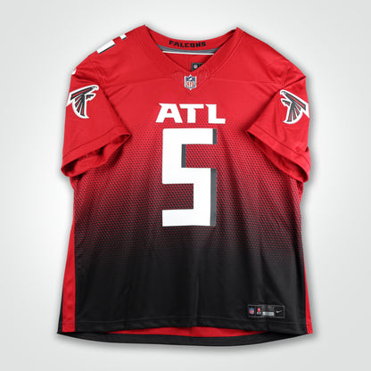 Drake London Signed Falcons Nike Limited Jersey