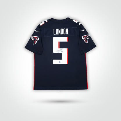Drake London Signed Falcons Nike Limited Football Jersey