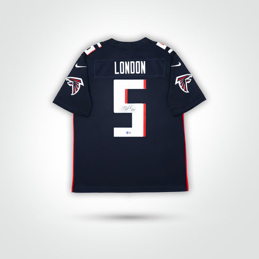 Drake London Signed Falcons Nike Limited Football Jersey