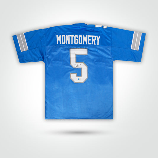 David Montgomery Signed Jersey - The Real Autograph