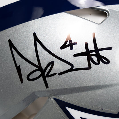 Dak Prescott & Ceedee Lamb Dual Signed Cowboys Speed Full Size Authentic Helmet