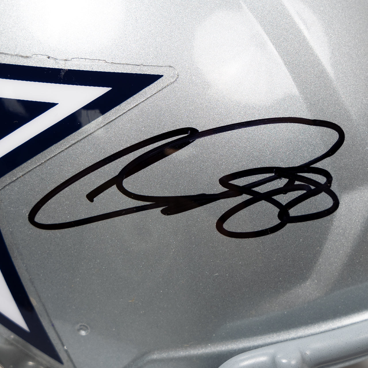 Dak Prescott & Ceedee Lamb Dual Signed Cowboys Speed Full Size Authentic Helmet