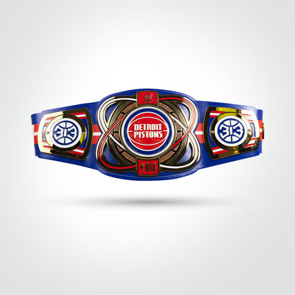 Dennis Rodman Signed Pistons WWE Belt Inscribed - The Real Autograph