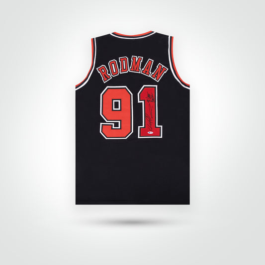 Dennis Rodman Signed Jersey