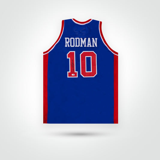 Dennis Rodman Signed Jersey