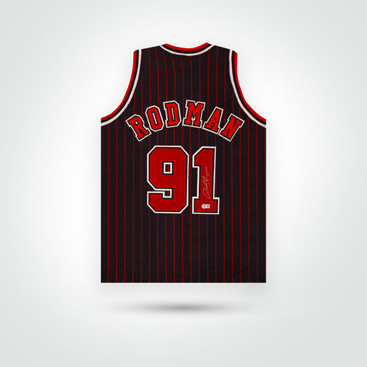Dennis Rodman Signed Jersey