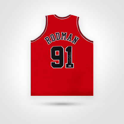 Dennis Rodman Signed Jersey