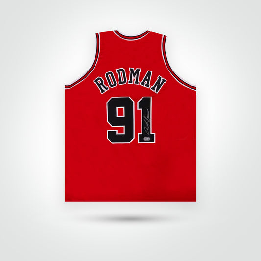 Dennis Rodman Signed Jersey