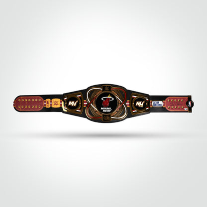 Dwyane Wade Signed Heat WWE Belt