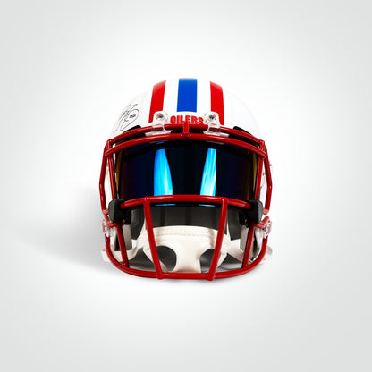 Eddie George Signed Oilers Full Size Replica Helmet