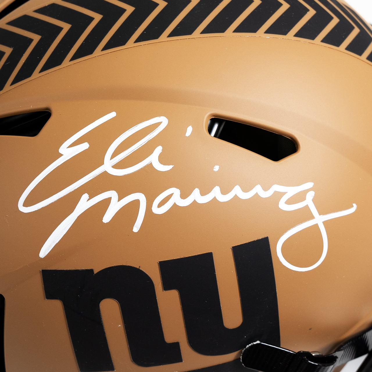 Eli Manning Signed Giants Salute to Service Full Size Authentic Helmet