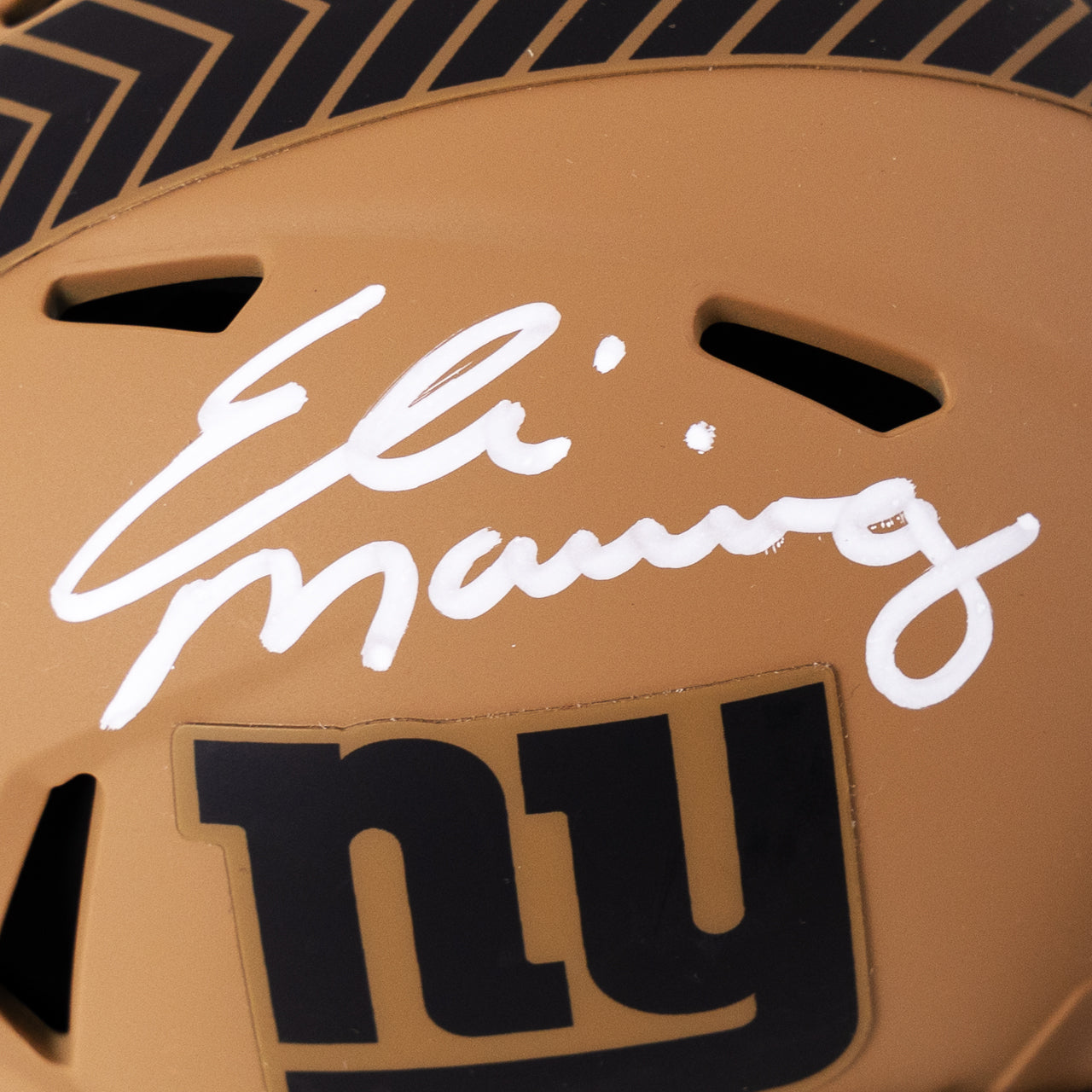 Eli Manning Signed Giants Salute to Service (STS) Mini Helmet