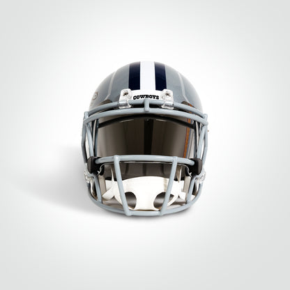 Emmitt Smith Signed Cowboys Speed Full Size Replica Helmet - The Real Autograph