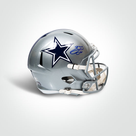 Emmitt Smith Signed Cowboys Speed Full Size Replica Helmet