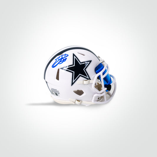 Emmit Smith Signed Cowboys Alternate Speed Mini Helmet