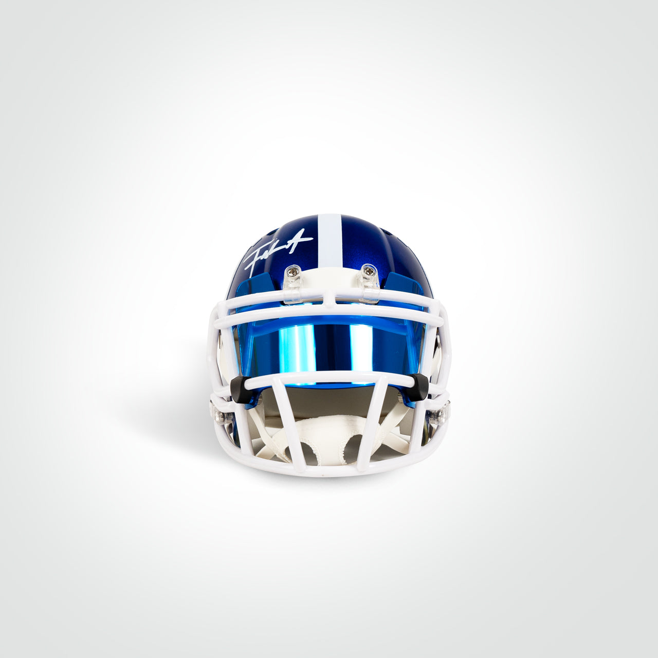 Frank Gore Signed Colts Flash Speed Mini Helmet