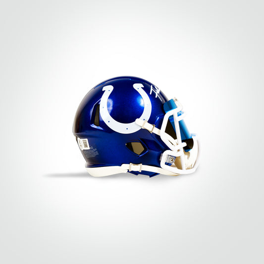 Frank Gore Signed Colts Flash Speed Mini Helmet