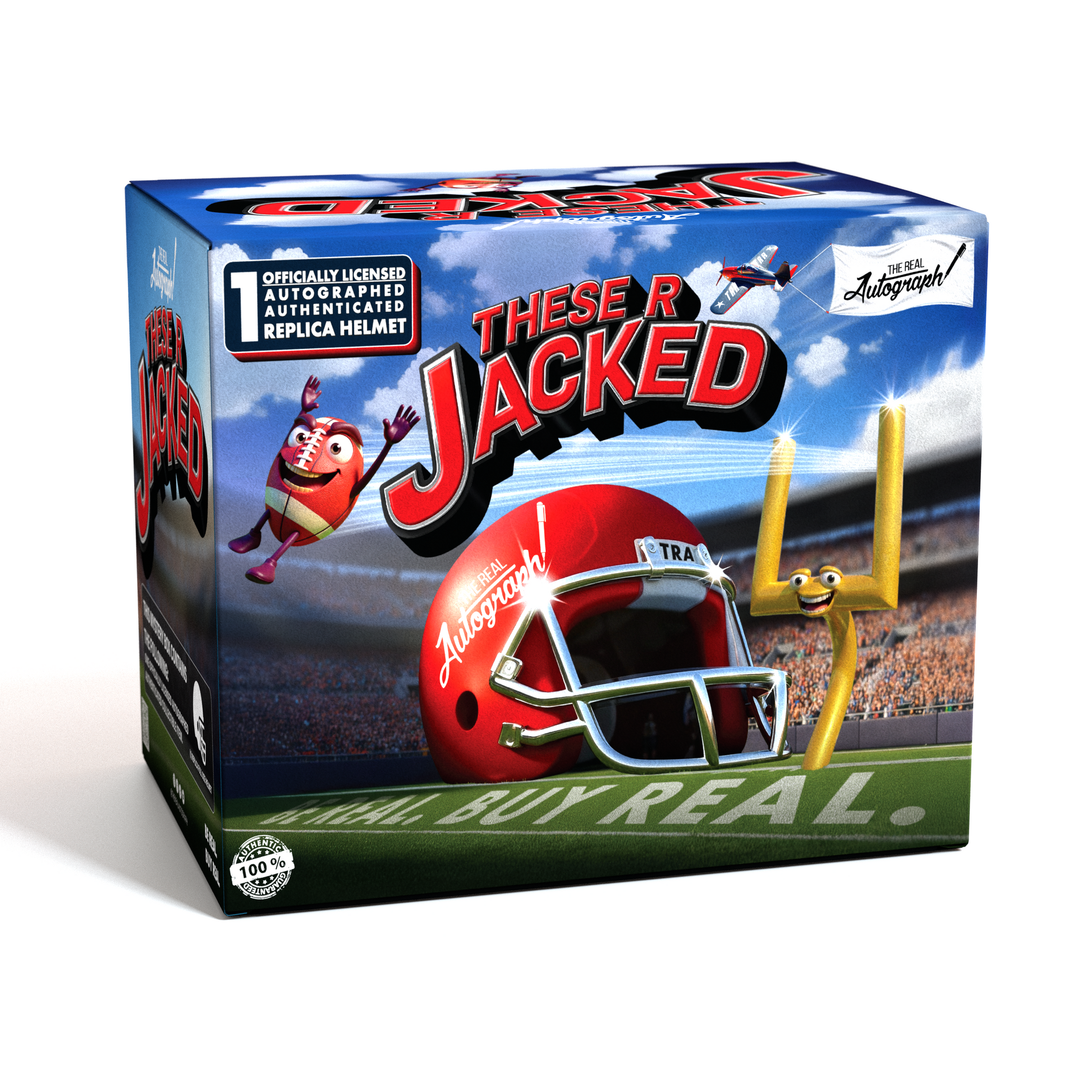 These Are Jacked NFL Mystery Box - The Real Autograph