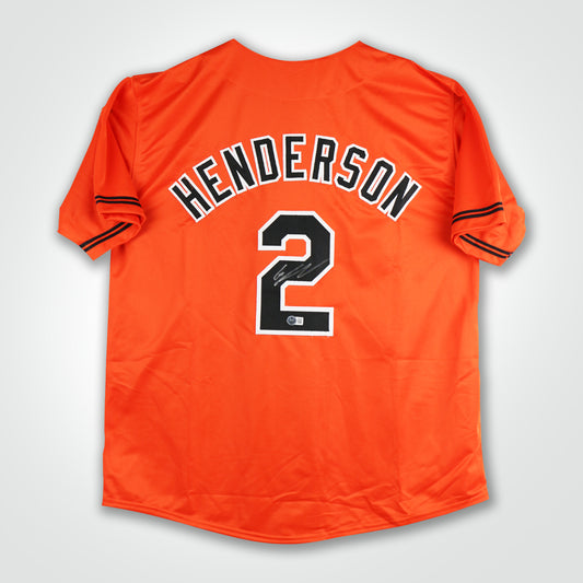 Gunnar Henderson Signed Jersey