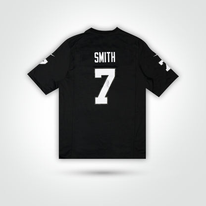 Geno Smith Signed Raiders Nike Game Jersey