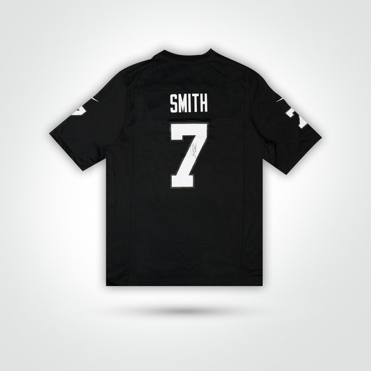 Geno Smith Signed Raiders Nike Game Jersey