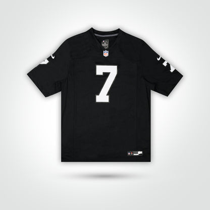 Geno Smith Signed Raiders Nike Game Jersey