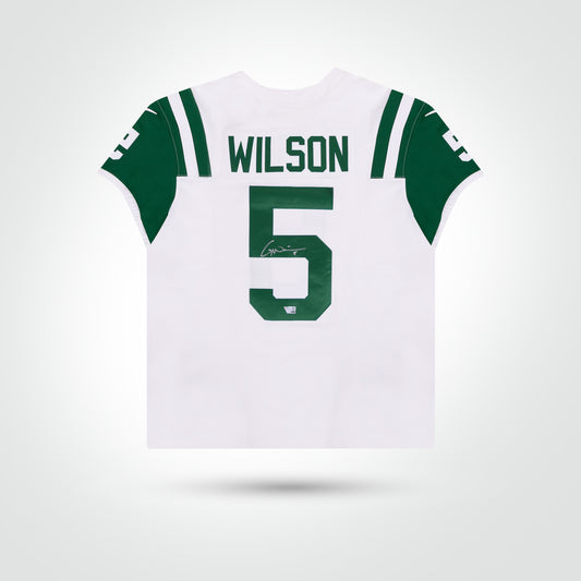 Garrett Wilson Signed Jets Nike Elite Jersey - The Real Autograph