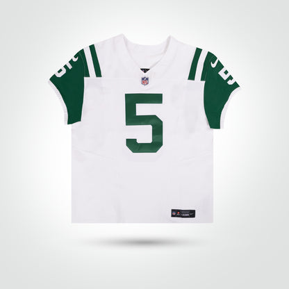 Garrett Wilson Signed Jets Nike Elite Jersey - The Real Autograph