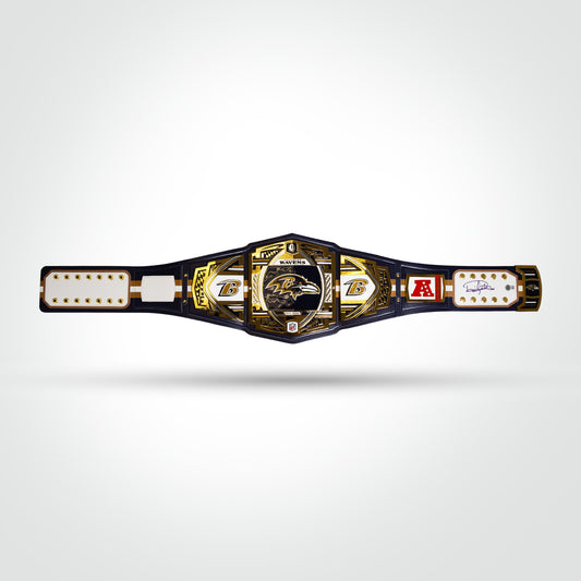 Derrick Henry Signed Ravens WWE Belt