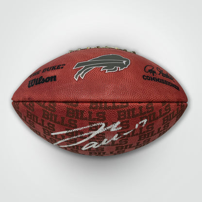 Josh Allen Signed Bills Authentic Duke Football