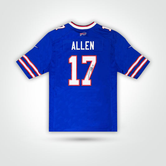 Josh Allen Signed Bills Nike Game Jersey - The Real Autograph