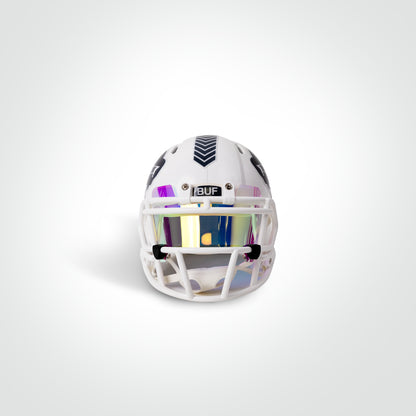 Josh Allen Signed Bills Salute to Service Mini Helmet