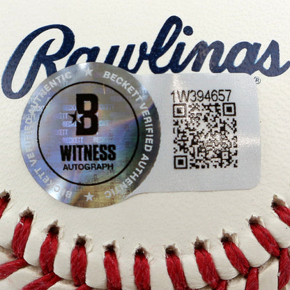 Jim Abbott Signed Official Major League Baseball