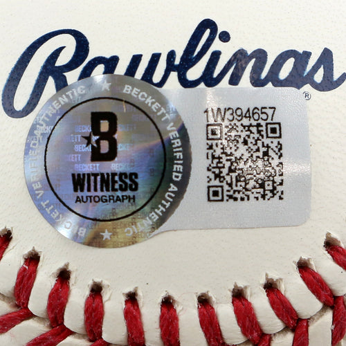 Jim Abbott Signed Official Major League Baseball