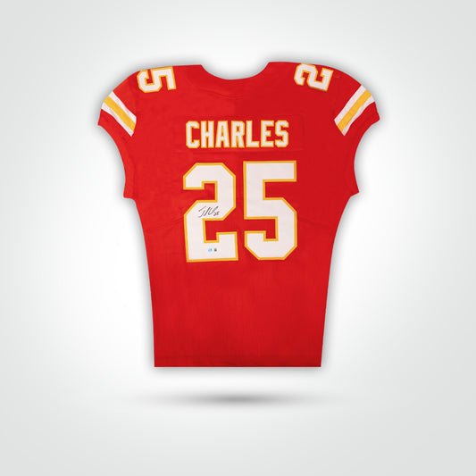 Jamaal Charles Signed Jersey - The Real Autograph