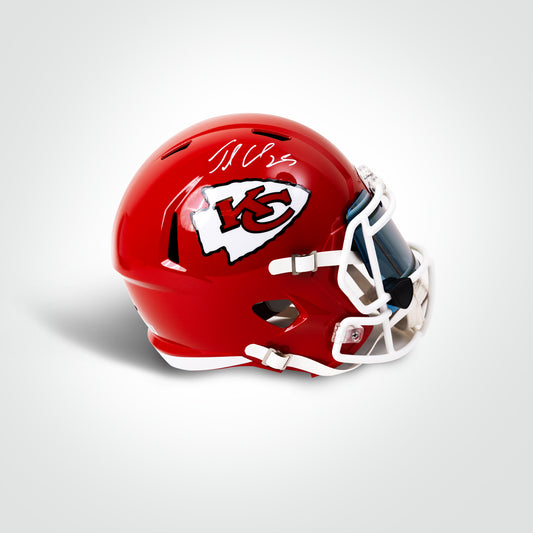 Jamaal Charles Signed Chiefs Full Size Speed Replica Helmet