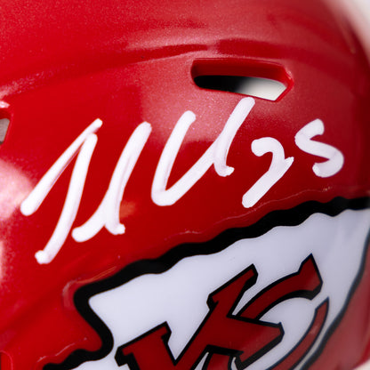 Jamaal Charles Signed Chiefs Speed Mini Helmet